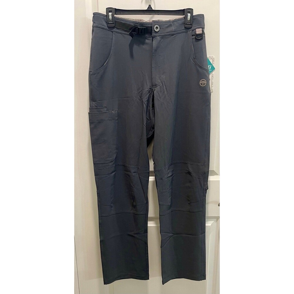 NWT Essential Threads  Men's Welby trouser Scrubs Medium Essential Grey